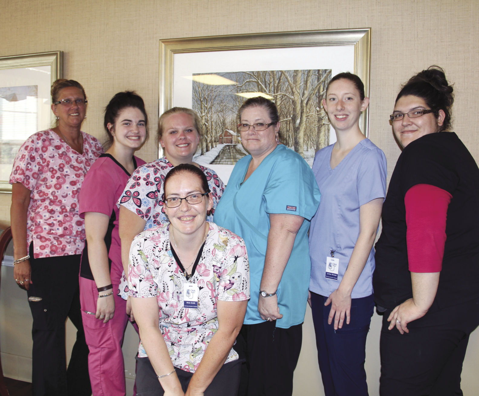 Golden View hosts nursing assistant class